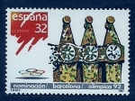 Stamps Spain -  Nominacion Barcelona Olimpica