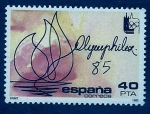 Stamps Spain -  Olymphilex  85