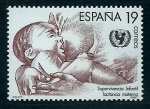 Stamps Spain -  Lactancia materna