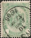 Stamps Belgium -  Heraldy