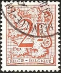 Stamps Belgium -  Heraldic lion