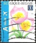 Stamps Belgium -  Tulip Bakeri Selfadh. Top imperforate