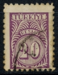 Sellos del Mundo : Asia : Turqu�a : TURQUIA_SCOTT O57 $0.2