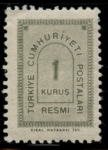 Stamps Turkey -  TURQUIA_SCOTT O84.03 $0.2