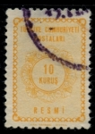 Stamps Turkey -  TURQUIA_SCOTT O91.03 $0.2