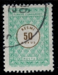 Stamps Turkey -  TURQUIA_SCOTT O115.03 $0.2