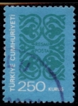 Stamps Turkey -  TURQUIA_SCOTT O144 $0.2