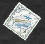 Stamps Monaco -  637 - 50 Anivº del rally aéreo de Mónaco