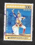 Stamps : Asia : South_Korea :  Danza tradicional