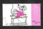 Stamps Germany -  2828 - Deporte, barras paralelas