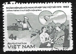 Stamps Vietnam -  Hoa Binh Hydro-electric project