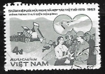 Stamps : Asia : Vietnam :  Hoa Binh Hydro-electric project