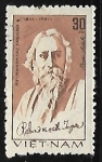 Sellos de Asia - Vietnam -  Rabindranath Tagore (1861-1941)