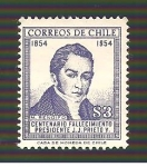 Stamps Chile -  PERSONAJE