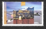 Stamps Germany -  3073 - Filarmónica de Hamburgo
