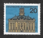 Stamps Germany -  295 D - Iglesia de Saint Louis