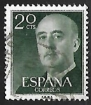 Stamps Spain -  Franco, General