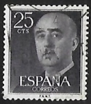 Stamps Spain -  Franco, General