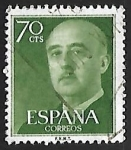 Stamps Spain -  Franco, General