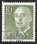 Stamps Spain -  Franco, General