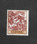 Stamps Spain -  Edf 1914 - Pintura