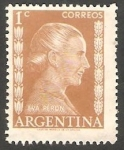 Sellos de America - Argentina -  517 - María Eva Duarte de Peron, Evita Peron