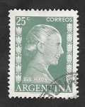 Sellos de America - Argentina -  521 - María Eva Duarte de Perón, Evita Perón