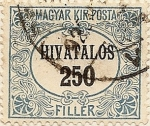 Stamps : Europe : Hungary :  MAGYAR KIR POSTA