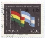 Stamps Bolivia -  Sellos sobrecargados