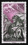 Stamps Spain -  XX aniversario del levantamiento nacional
