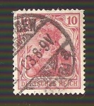 Stamps Germany -  INTERCAMBIO