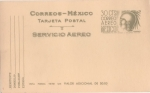 Stamps : America : Mexico :  CUAUHTEMOC TARJETA POSTAL  SERIE ARQUITECTURA Y ARQUEOLOGÍA 50-75