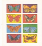 Stamps : Africa : Equatorial_Guinea :  MARIPOSAS