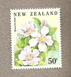 Stamps Oceania - New Zealand -  Flores