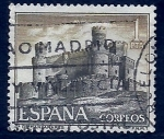 Stamps Spain -  Castillo de Manzanares