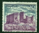 Stamps Spain -  Castillo de Pedraza