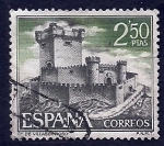 Stamps Spain -  Castillo de Villasobroso