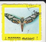 Sellos de Asia - Bahrein -  MARIPOSA