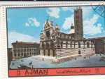 Stamps United Arab Emirates -  CATEDRAL DE SIENA 