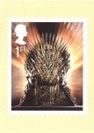 Stamps United Kingdom -  Trono
