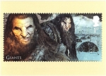 Stamps United Kingdom -  serie- Tarjetas franqueadas