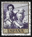 Stamps Spain -  Dia del sello - Bartolome Murillo