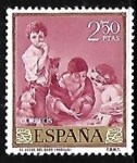 Stamps Spain -  Dia del sello - Bartolome Murillo