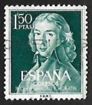 Sellos de Europa - Espa�a -  II centen. del nacimiento de Leandro Fernandez de Moratin