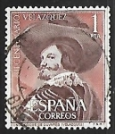 Sellos de Europa - Espa�a -  III centenario de la muerte de Velazquez