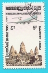 Stamps Cambodia -  Kampuchea - Correo aéreo