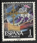 Stamps Spain -  XXV aniversario del Alzamiento Nacional
