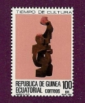 Stamps Equatorial Guinea -  Tiempo de cultura - arte africano