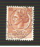 Stamps Italy -  INTERCAMBIO