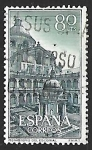 Stamps : Europe : Spain :  Monasterio del Escorial - Patio de los Evangelistas